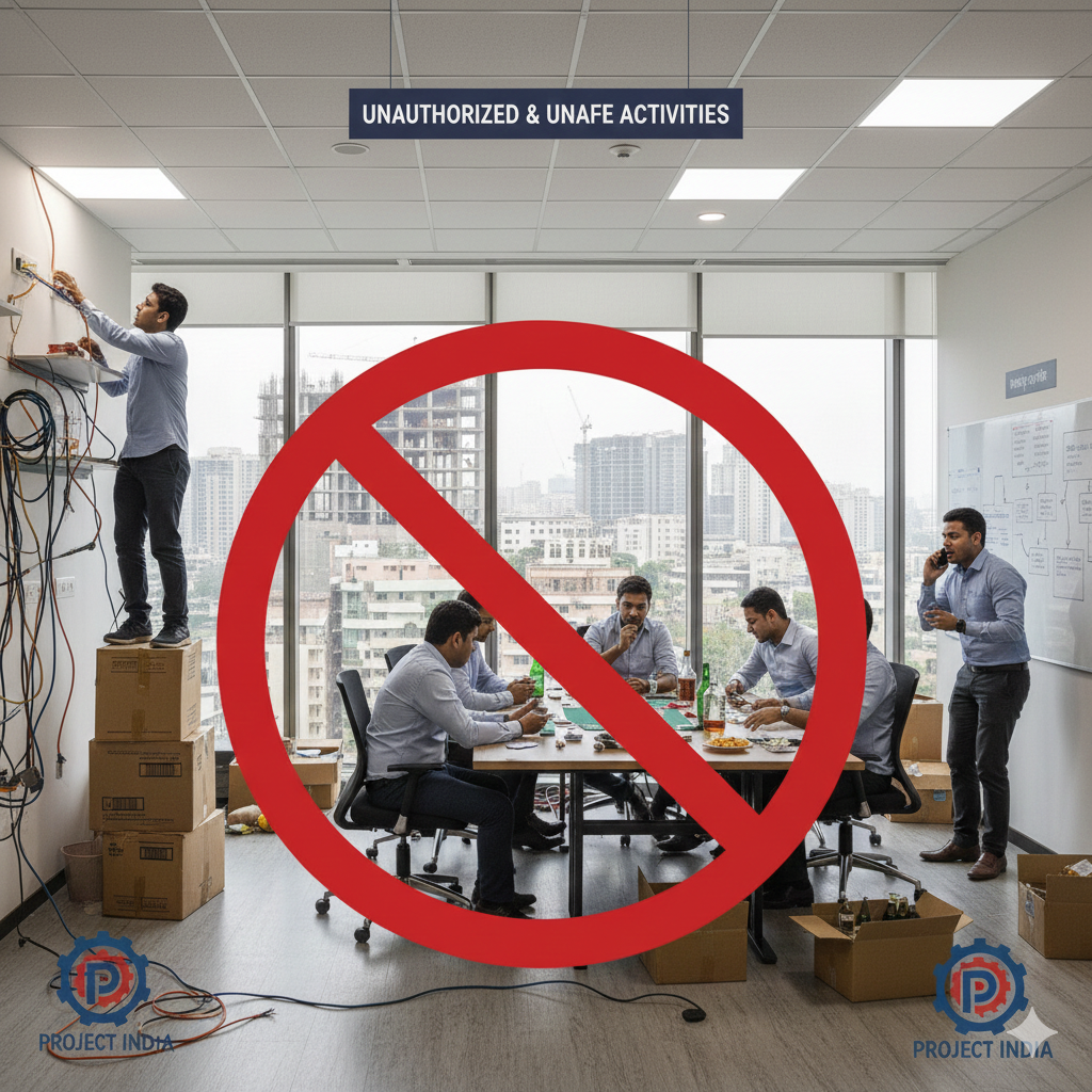 Activities NOT Allowed