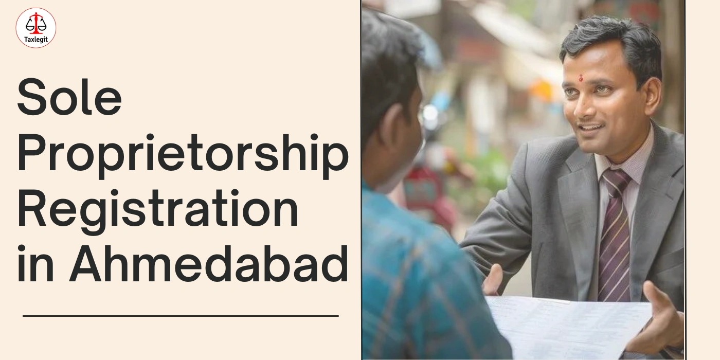 Sole Proprietorship Registration in Ahmedabad