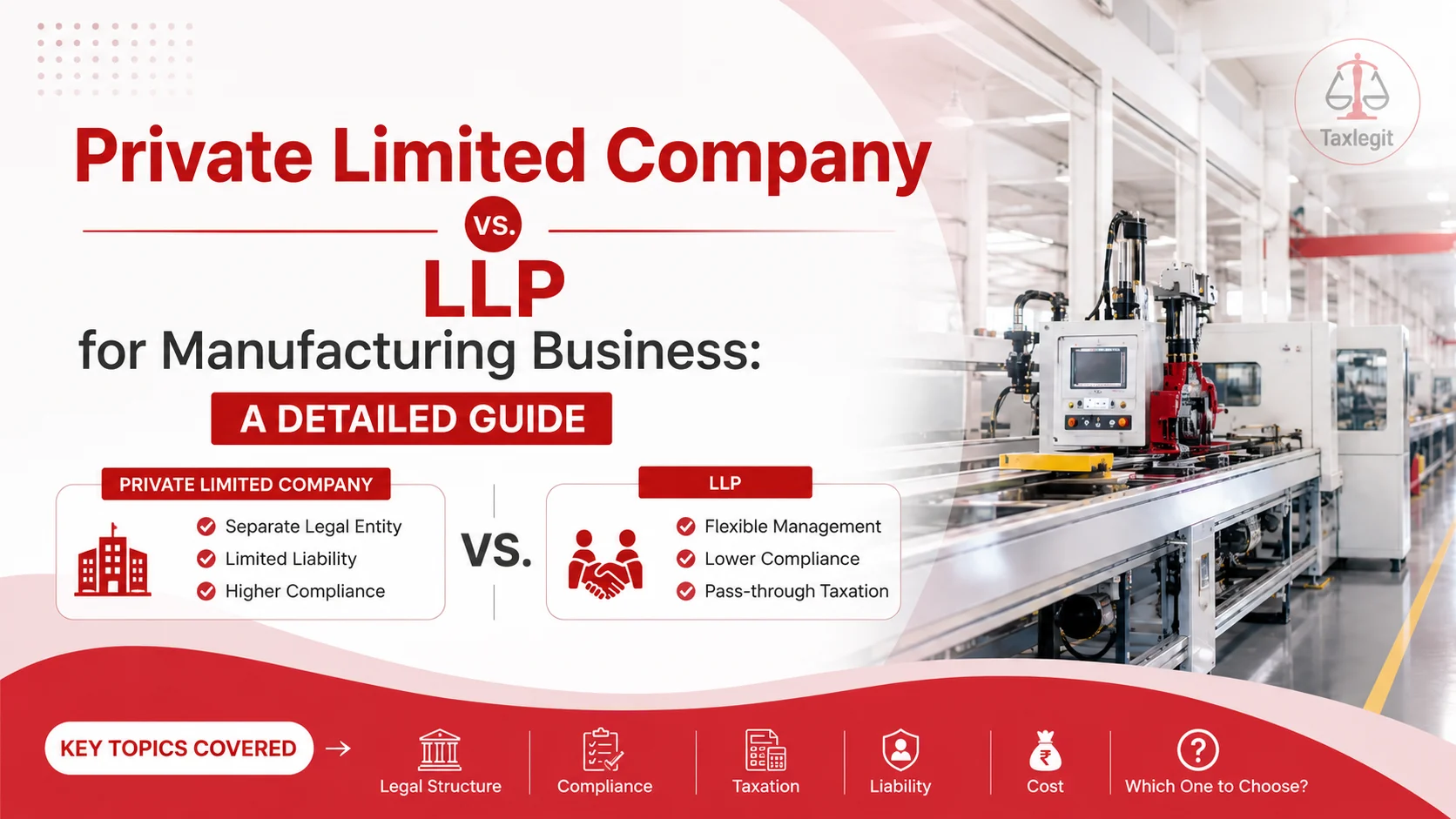Private Limited Company vs. LLP for Manufacturing Business: A Detailed Guide