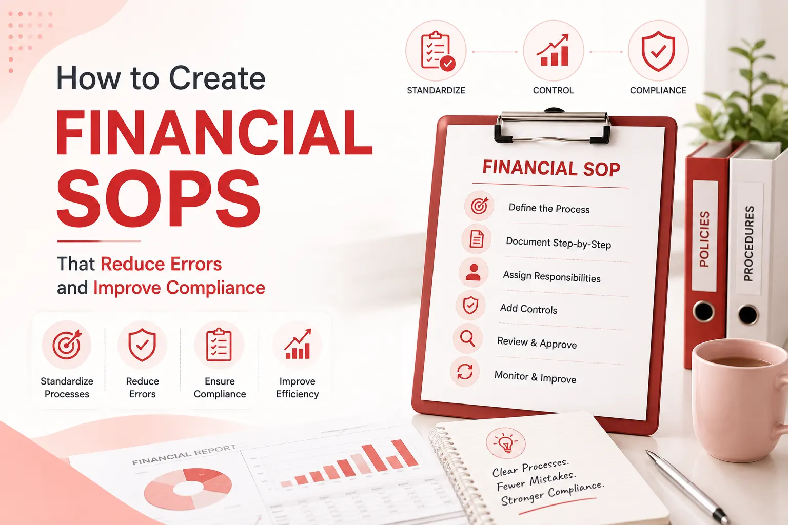How to Create Financial SOPs That Reduce Errors and Improve Compliance