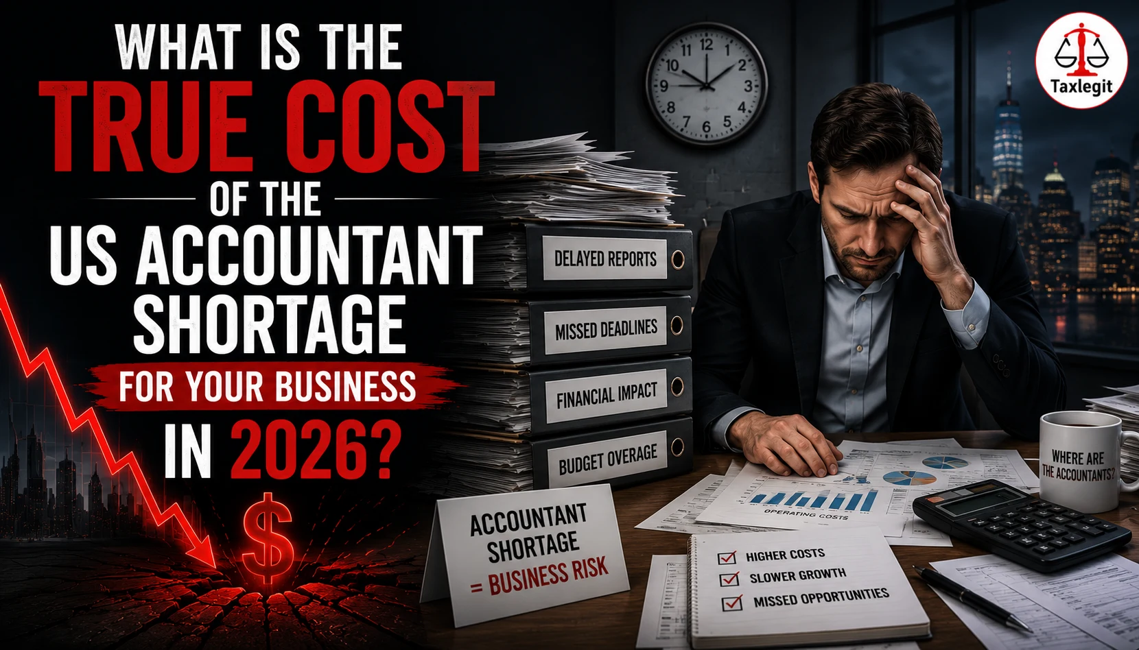 What Is the True Cost of the US Accountant Shortage for Your Business in 2026?