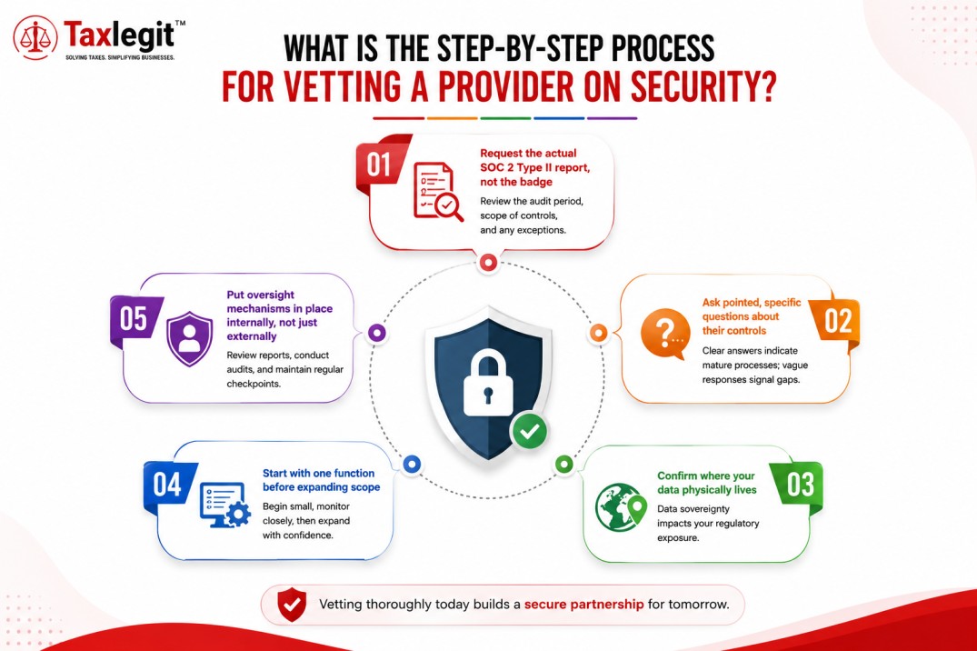 What Is the Step-by-Step Process for Vetting a Provider on Security?